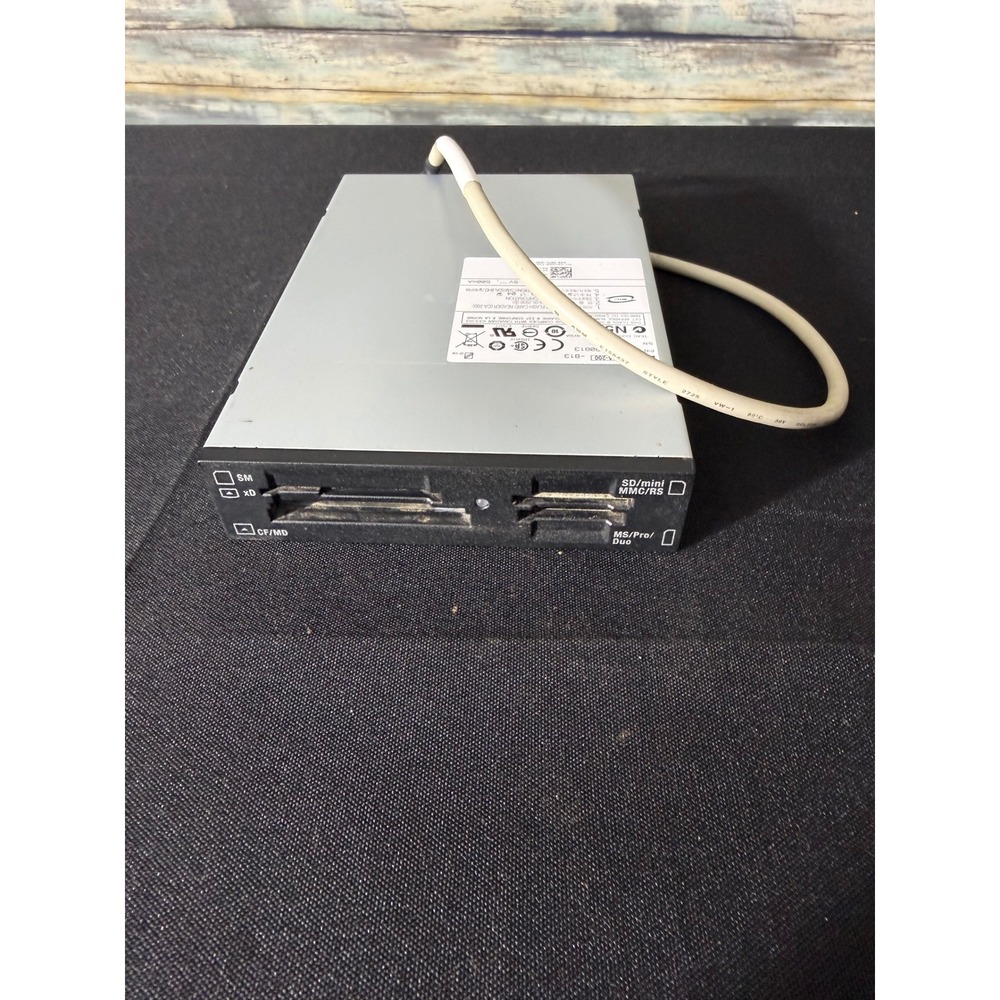 TEAC CA-200 Internal Flash‎ Card Reader 3.5" Black Excellent 0XN068 SD CF MS xD